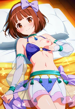 瀬戸優樹菜ちゃんの踊り子で一人えっち [AI Generated]