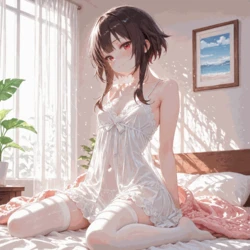 NaughtyCutiess - Megumin (Patreon) [AI Generated]