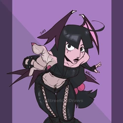 artist:@StreetcarDraws darkstalkers art and dream succubus oc