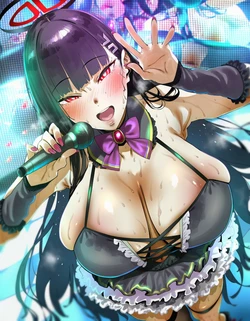 [O3_aiArt] ライブ後トイレでご褒美エッチ 調月リオ [AI Generated]