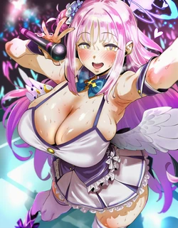 [O3_aiArt] ライブ後トイレでご褒美エッチ 聖園ミカ [AI Generated]