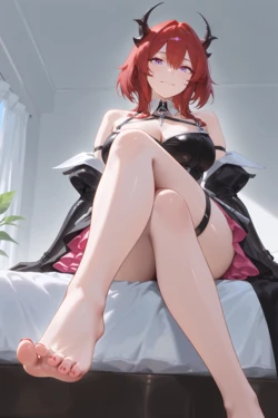 [Zuki] Laevatain - Arknights Endfield [AI Generated]