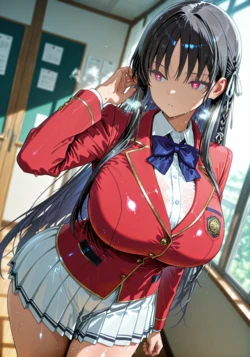[Toromiya] Suzune Horikita 堀北鈴音1 [AI Generated]