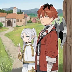 [nao乳業]While staying in a certain village, Fern is left to house-sit alone for a few days, only to have the thing she was entrusted with wreak absolute havoc.[AI Generated]