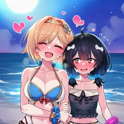 djeeta X vikala (futa) 2 (AI Generated)