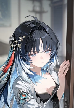 [misoya]-插秧是这样的，漂泊者只要用力就好了，而秧秧要考虑的事情的很多了。[鸣潮-秧秧]-(AI Generated)