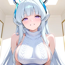 [AI Generated] ノアちゃんとあらあら