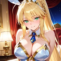 [AI Generated] アルトリアとぴょんぴょん