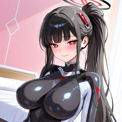 [AI Generated] 臨戦リオちゃんとの激しい戦い