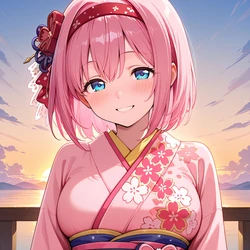 [AI Generated] ユイちゃんと姫始め