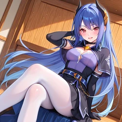 [AI Generated] レイちゃんとイチャイチャ