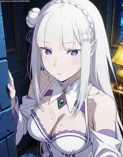 [Lord of Waifus] Emilia (Re:Zero Kara Hajimeru Isekai Seikatsu) [AI Generated]