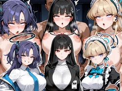 [AI Generated] 早瀬ユウカ、調月リオ、飛鳥馬トキ