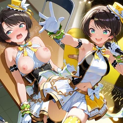 [AI Generated] 味見をされる大空スバル