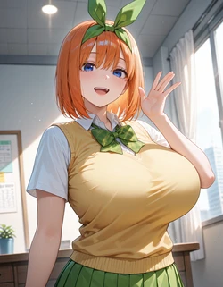 (mirai art) Nakano Yotsuba 中野四葉 [AI Generated]