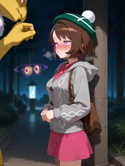 [AI Generated] 野生のスリーパーのダブルアタック！：ユウリ編
