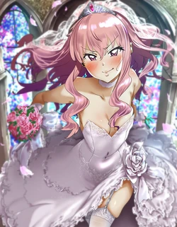 [O3_aiArt] 結婚式のはずがおじさんと性奴隷契約結んじゃったルイズ [AI Generated]