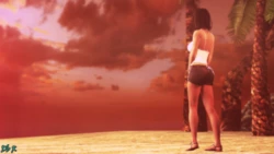 [Deadbolt Returns] Heather Bikini Beach Photoshoot (Sextape in Hell)