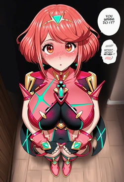 [SSAnheru] Pyra x Rex [AI Generated]