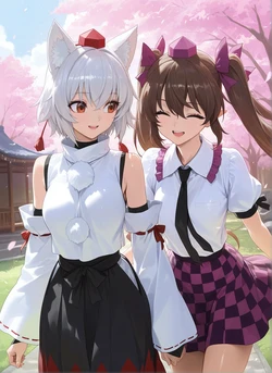 [Rametaki] 2026-04-20 Momiji x Hatate [AI generated]