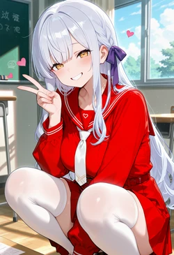 [Nankoai] Kon Kanaho -uniform-lovehotel-NTR-BBC (Assault Lily) [AI Generated]