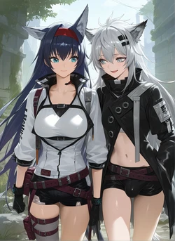 [Rametaki] 2026-04-07 Lappland x Blaze [AI generated]