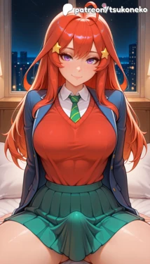[TsukoNeko] Nakano Itsuki (The Quintessential Quintuplets) [AI Generated]