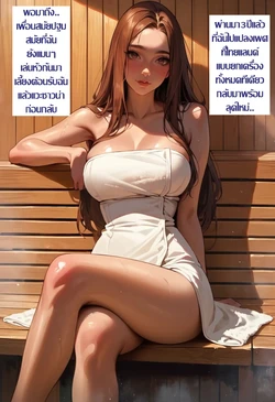 RedCherry - Heat of an Unexpected Encounter สาวดุ้นกับลุงขี้เมา ณ ห้องซาวน่า - ลุคใหม่หลังแปลงเพศ [AI Generated] (Re-arranged & Storytelling) [Thai ภาษาไทย]