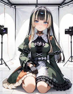 [AI Generated] 儒烏風亭らでんとHな撮影