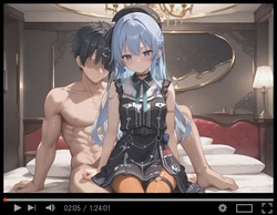 [AI Generated] 星〇すいせい流出動画