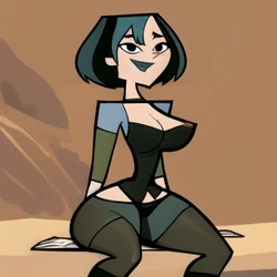 Varek_daemonium Varek daemonium gwen total drama [AI Generated]