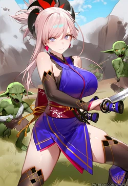[Patreon] apaper 260618 [FATE] miyamoto musashi GOBLIN GROUP 392p [AI Generated]