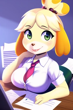 Isabell (Animal Crossing) [AI Generated]
