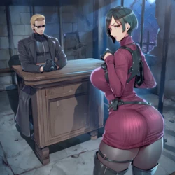 [SunGodManGa] Ada Wong Resident Evil 860p [Ai Generated]