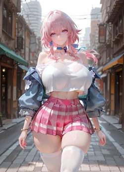 [紫月月月月月] (HSR) March 7th [AI Generated]