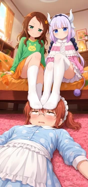 [Slop AI enjoyer] Riko's Kobayashi Maid [AI Generated]