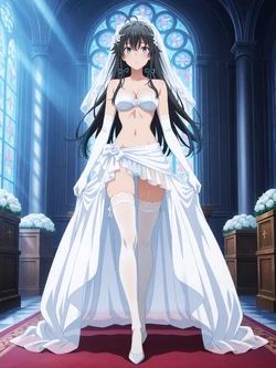 [Kurohime] 雪ノ下雪乃（ウェディングビキニ）[AI Generated]