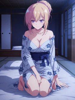 [Kurohime] 一之瀬帆波（浴衣）[AI Generated]