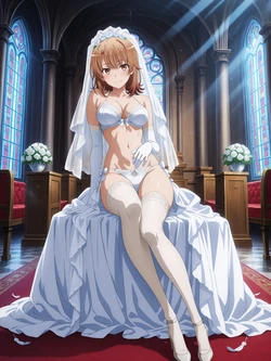 [Kurohime] 一色いろは（ウェディングビキニ）[AI Generated]