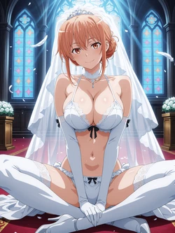 [Kurohime] ガハママ（ウェディングビキニ）[AI Generated]