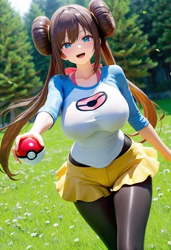 [Patreon] ( まろちん) Pokemon Girls (AI Generated)