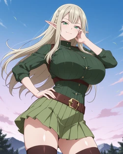 [Ponchoman] Emalia Steinbart - The Strongest Job Is Apparently Not a Hero or a Sage, but an Appraiser (Provisional)! [AI Generated]