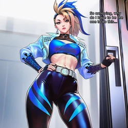 Solero3D - [Patreon] K/DA's Downfall | Akali | Updated [AI Generated] [Texted]