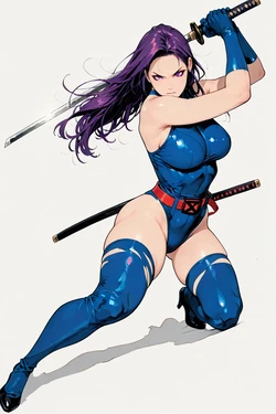 リヒテンシュタイン (32263399) - #Psylocke (X-men) (AI Generated)