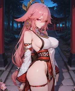 (ozziru) Yae Miko [AI Generated]