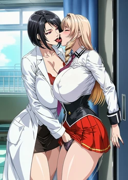 [xXxBATxXx] FUTA Rika & Risa [AI Generated]