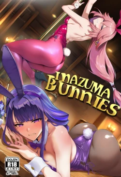 [Patreon] (Yeeting) Yae Miko & Raiden Shogun BunnyGirl x BBC (AI Generated)