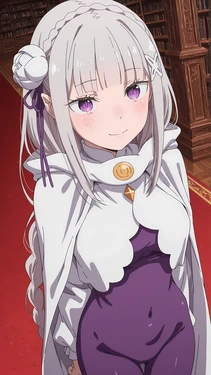 [BBStaff] ス〇ルと子作りに励むエミ〇ア (Emilia) [AI Generated]
