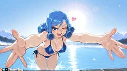[WienerGens] Juvia by the lake (Fairy Tail) [AI Generated]