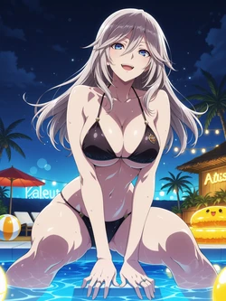 [Kurohime] アリサ・イリーニチナ・アミエーラ（ナイトプール）[AI Generated]